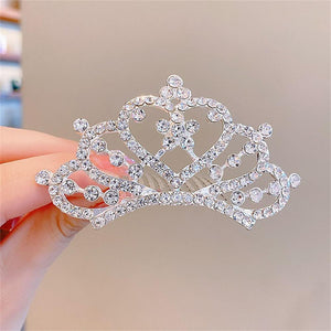 Crown Hair Comb Princess Pearl - Cute As A Button Boutique