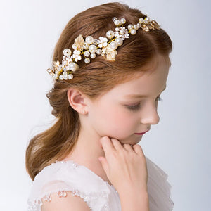 Crystal Flower Crown - Cute As A Button Boutique