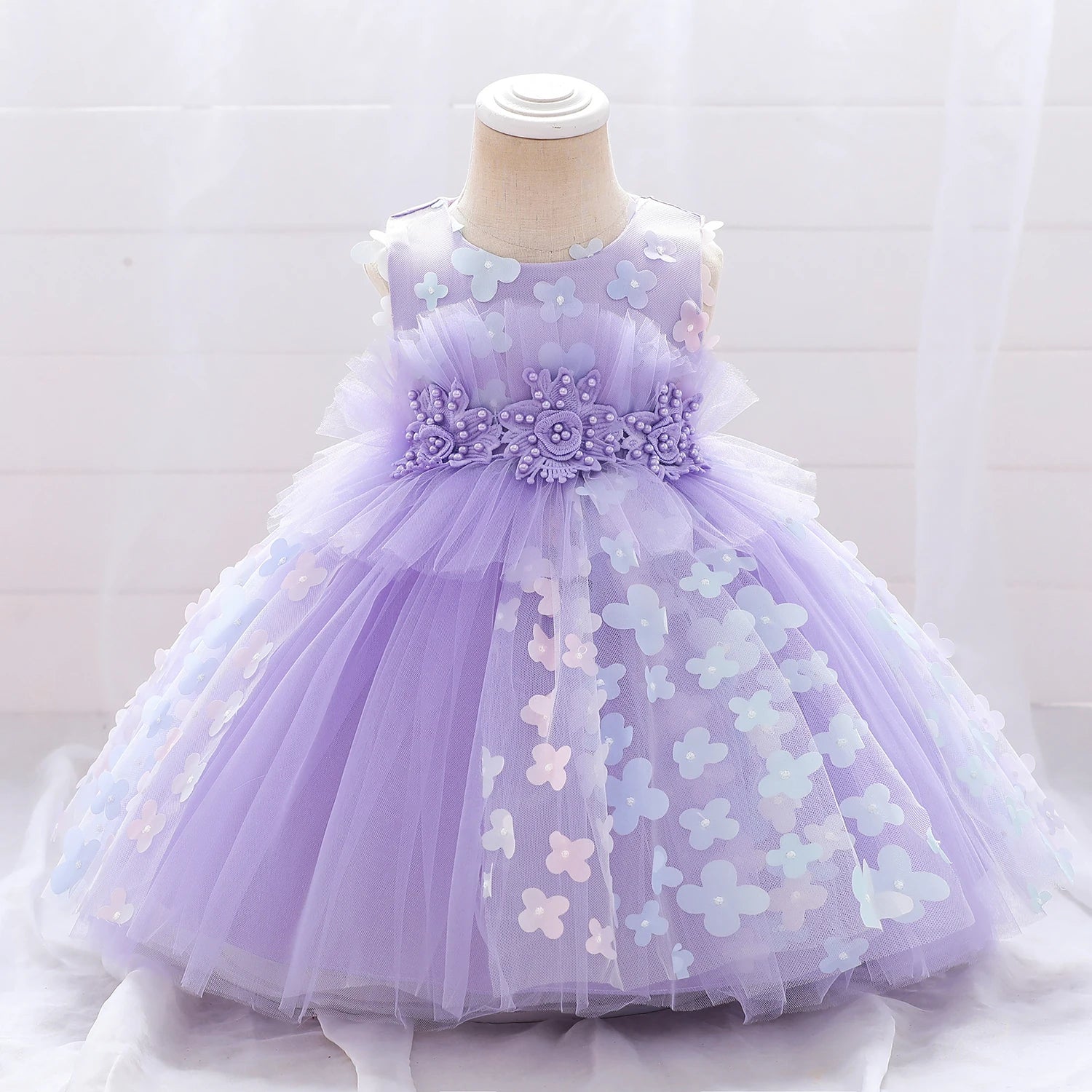 Mia-  Lace Princess Dress