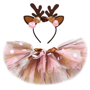 Deer Tutu Skirt Outfit - Cute As A Button Boutique