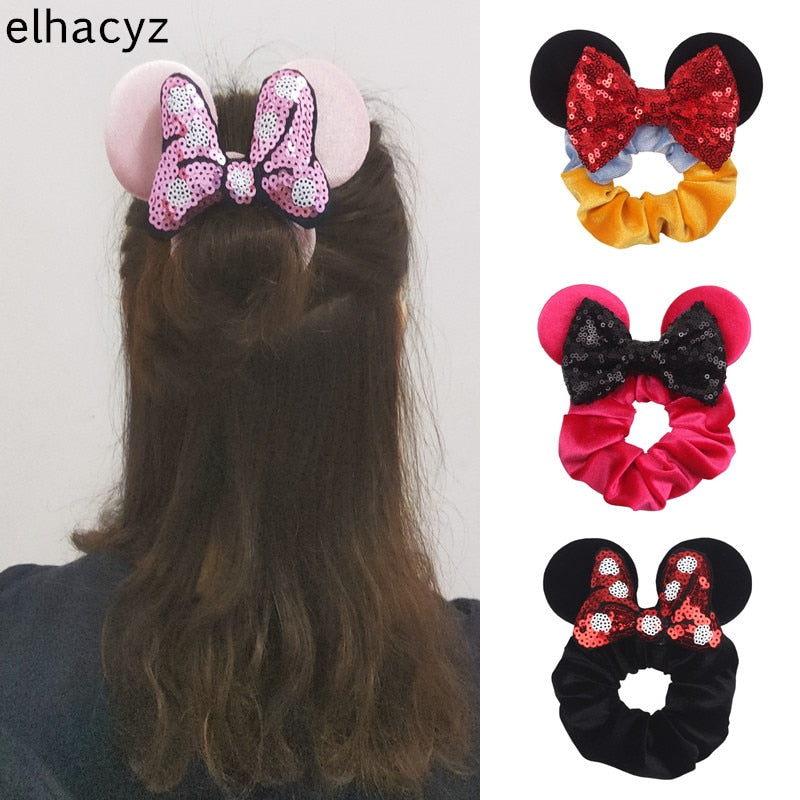 Trendy Mouse Ears Sequins - Cute As A Button Boutique