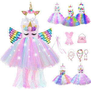 Unicorn Dresses with LED Lights - Cute As A Button Boutique