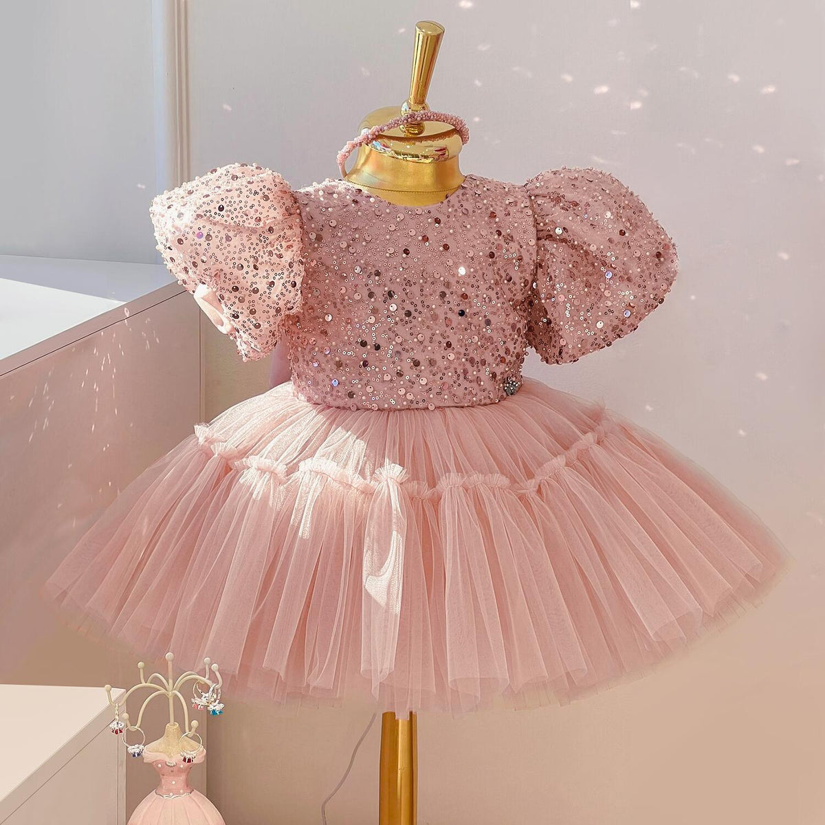 Toddler Baby party Dresses - Cute As A Button Boutique