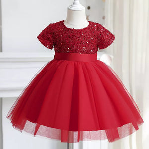 Chloe Dress - Red - Cute As A Button Boutique