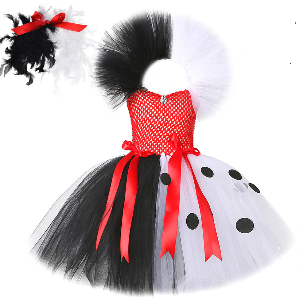 Cruella Costume - Cute As A Button Boutique