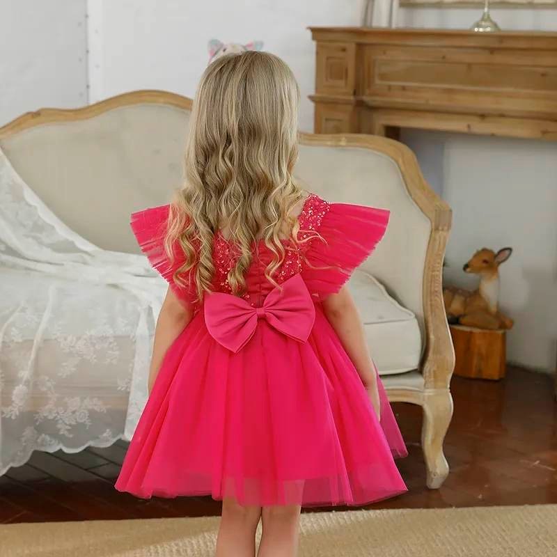 Freya Dress - Fushia - Cute As A Button Boutique