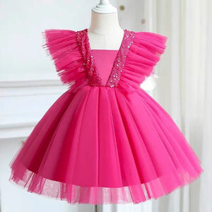 Freya Dress - Fushia - Cute As A Button Boutique