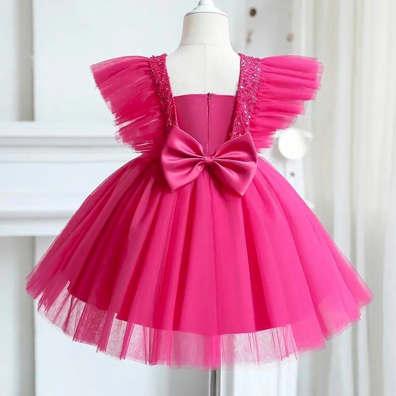 Freya Dress - Fushia - Cute As A Button Boutique