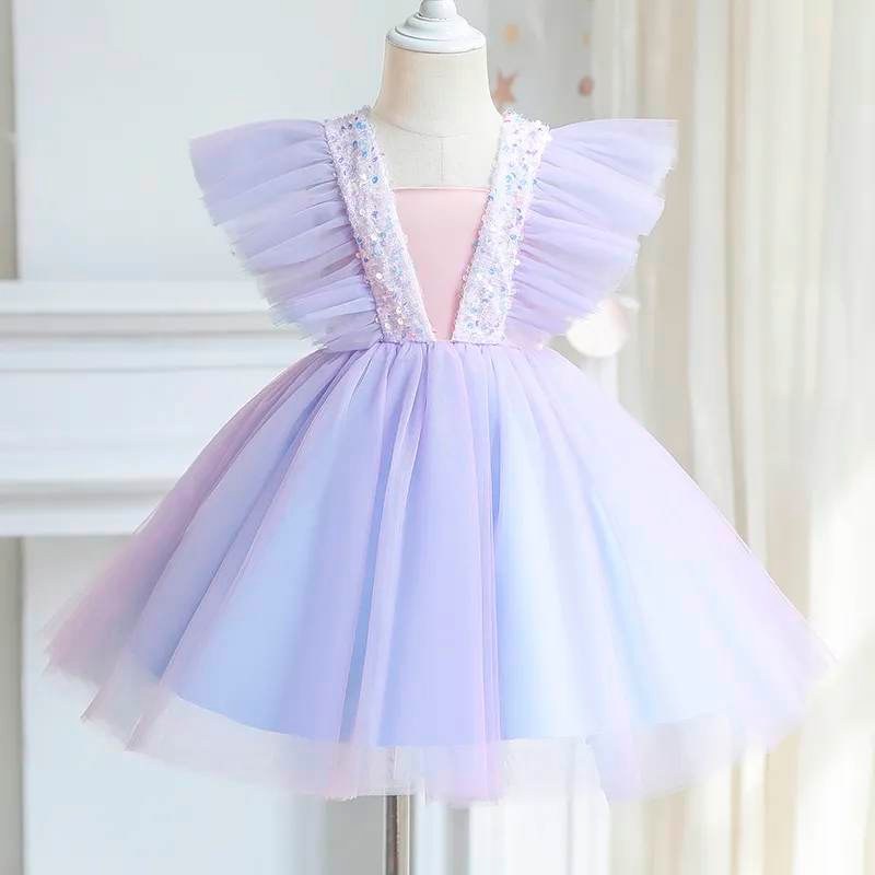 Freya Dress - Lilac - Cute As A Button Boutique