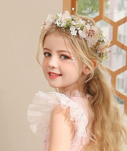 Crystal Flower Crown - Cute As A Button Boutique