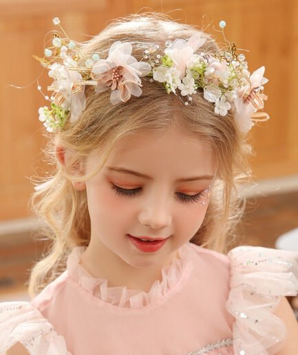 Crystal Flower Crown - Cute As A Button Boutique