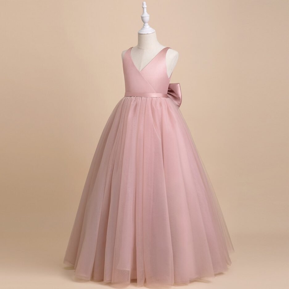 Big Bow Dress Teen Girl - Cute As A Button Boutique