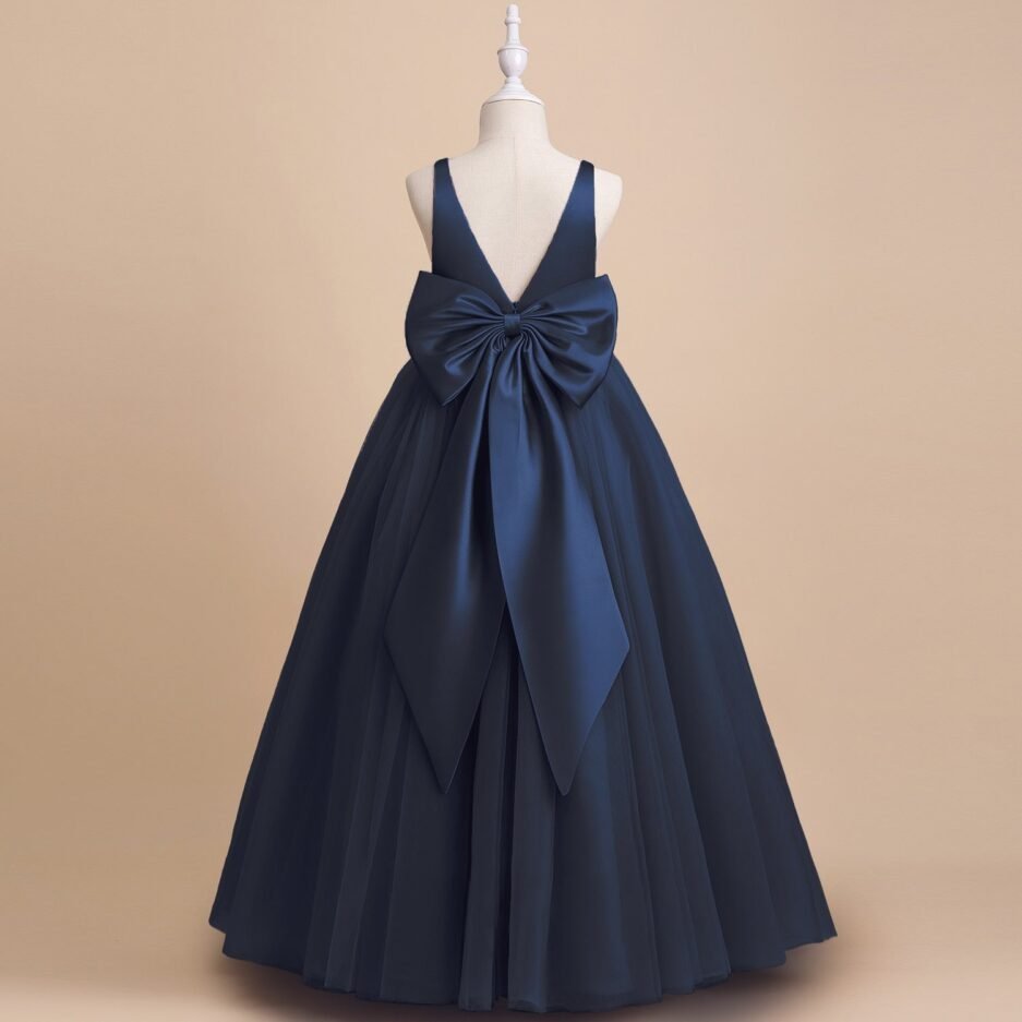 Big Bow Dress Teen Girl - Cute As A Button Boutique