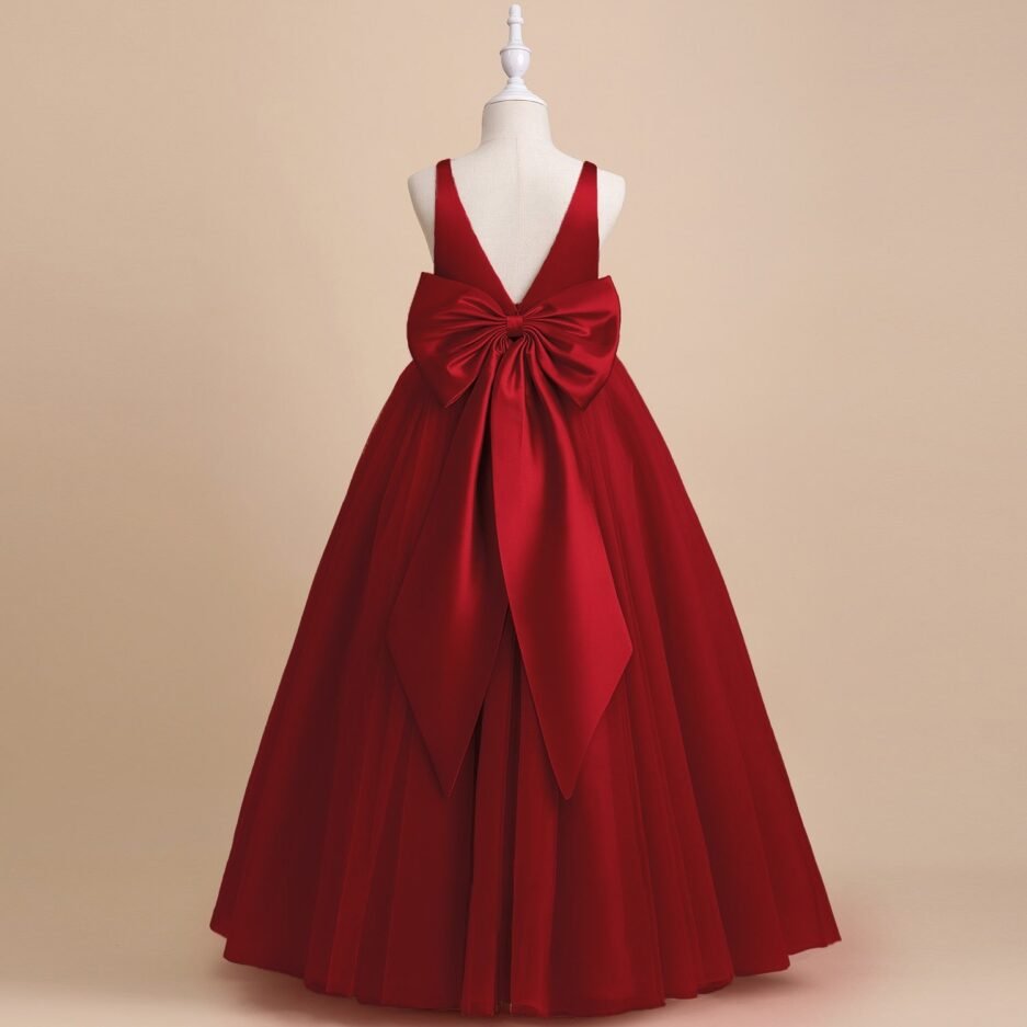 Big Bow Dress Teen Girl - Cute As A Button Boutique
